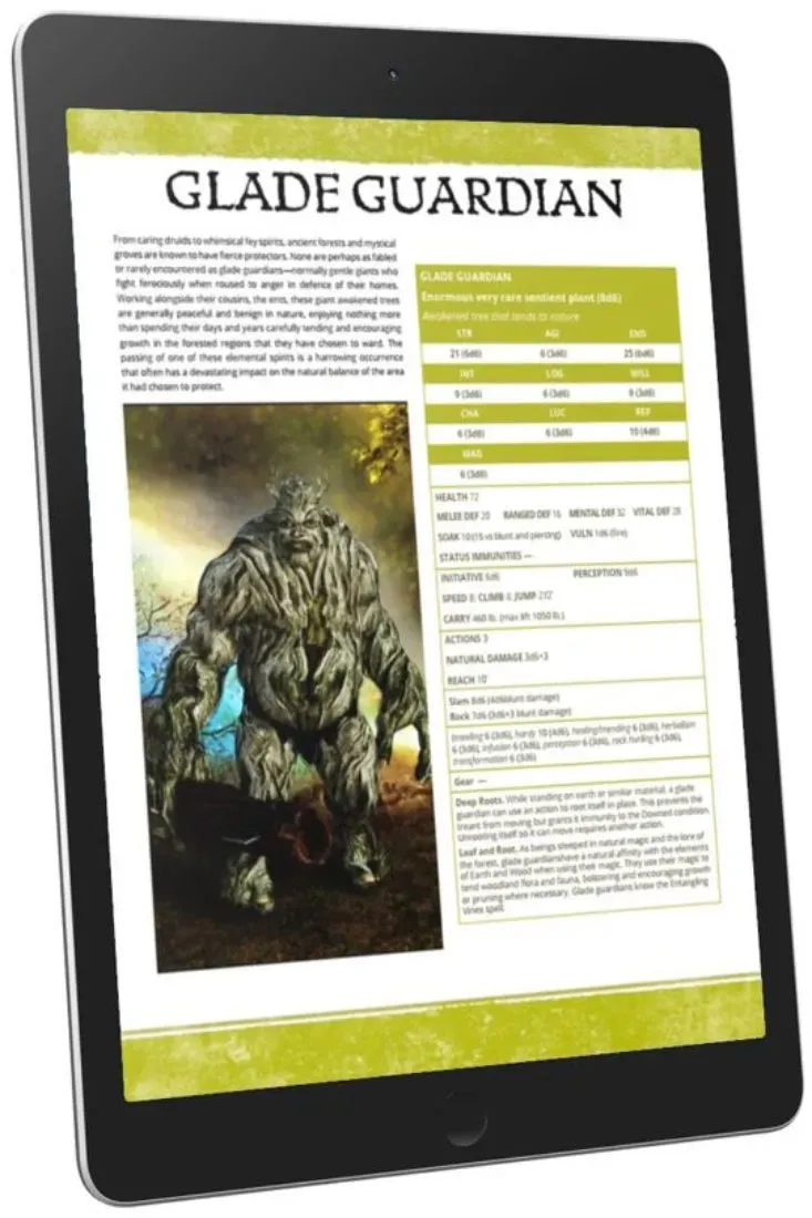 EN Publishing Glade Guardian monster PDF WOIN
