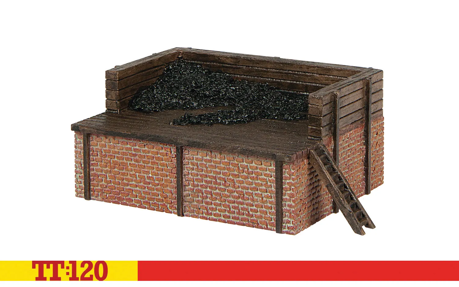 Hornby TT:120 Coal Stage modellbyggnad kolanläggning