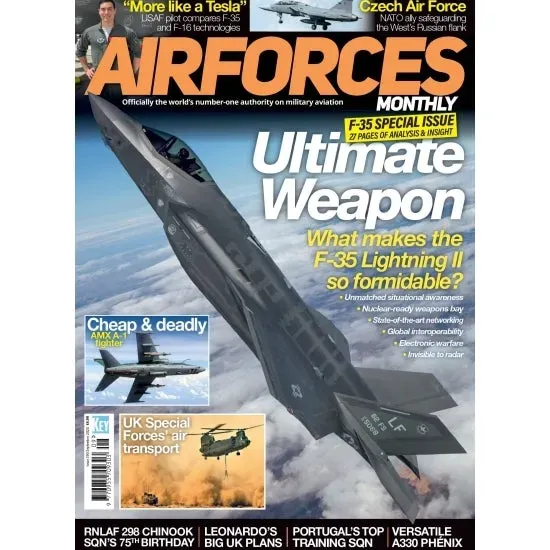 AirForces Monthly september 2020 tidning F-35 special