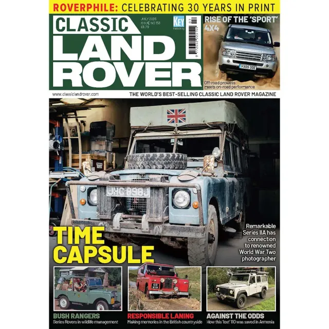 Classic Land Rover July 2026 tidning offroad