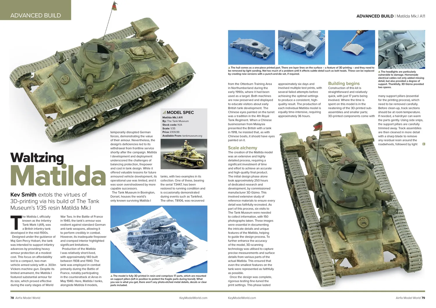 Airfix Model World juli 2025 tidning lösnummer modellbygge