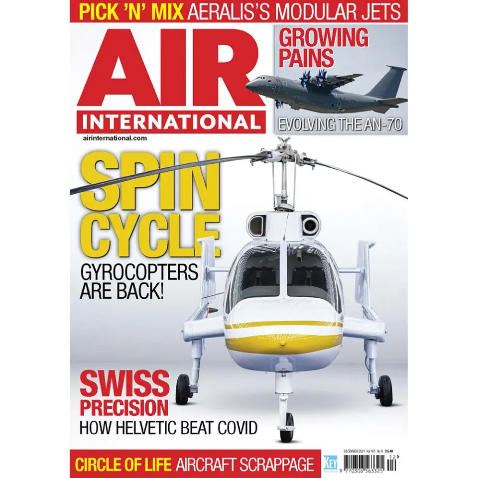 AIR International december 2021 tidning militärflyg