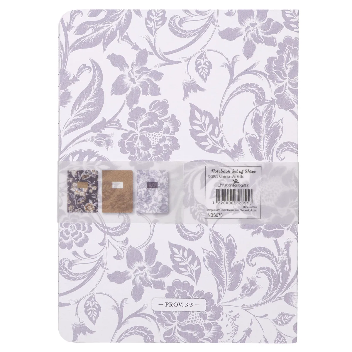 Sharon I Can Do All Things 3-pack anteckningsböcker linjerade