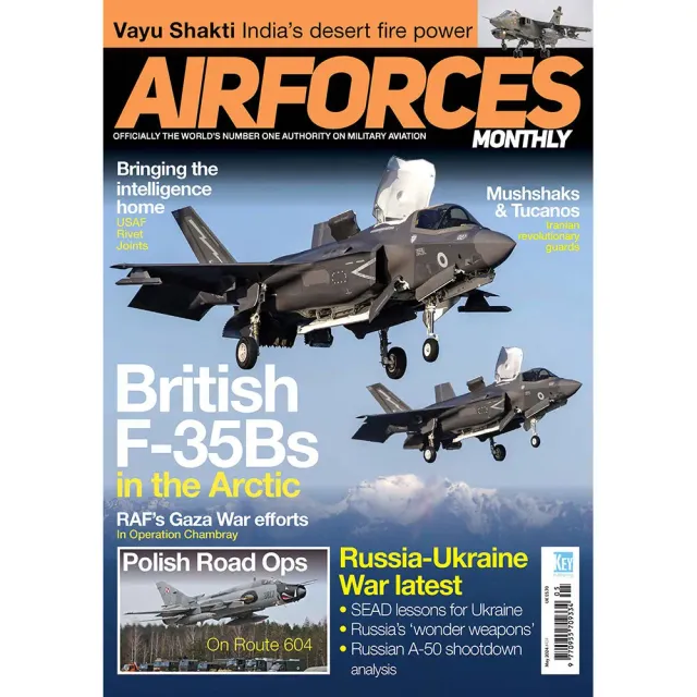 AirForces Monthly maj 2024 tidning F-35B Arktis