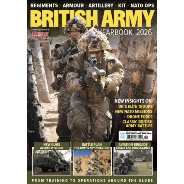 British Army Yearbook 2026 årsbok militär