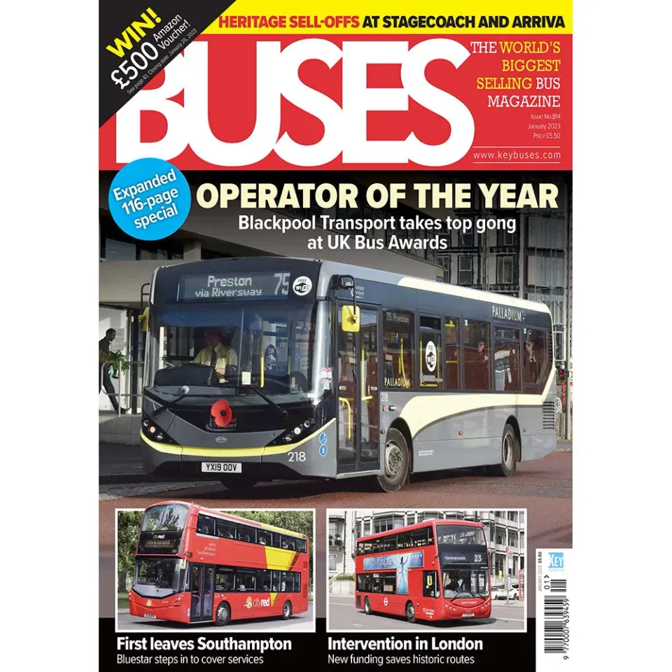 Buses januari 2023 tidning Blackpool Transport
