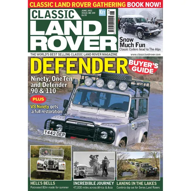 Classic Land Rover juni 2022 tidning lösnummer