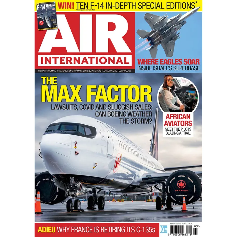 AIR International mars 2021 tidning lösnummer flyghistoria