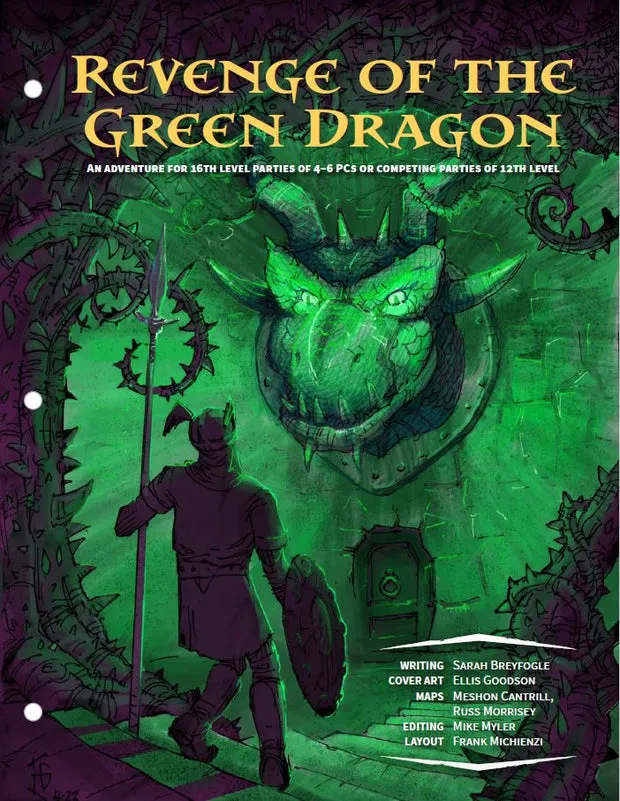 EN Publishing Revenge of the Green Dragon äventyr pdf nivå 16