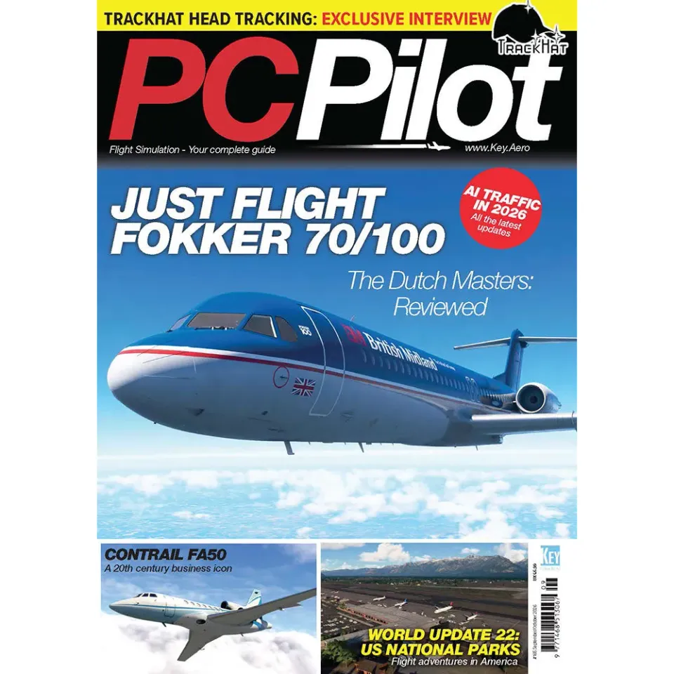 PC Pilot September October 2026 tidning flygsimulator