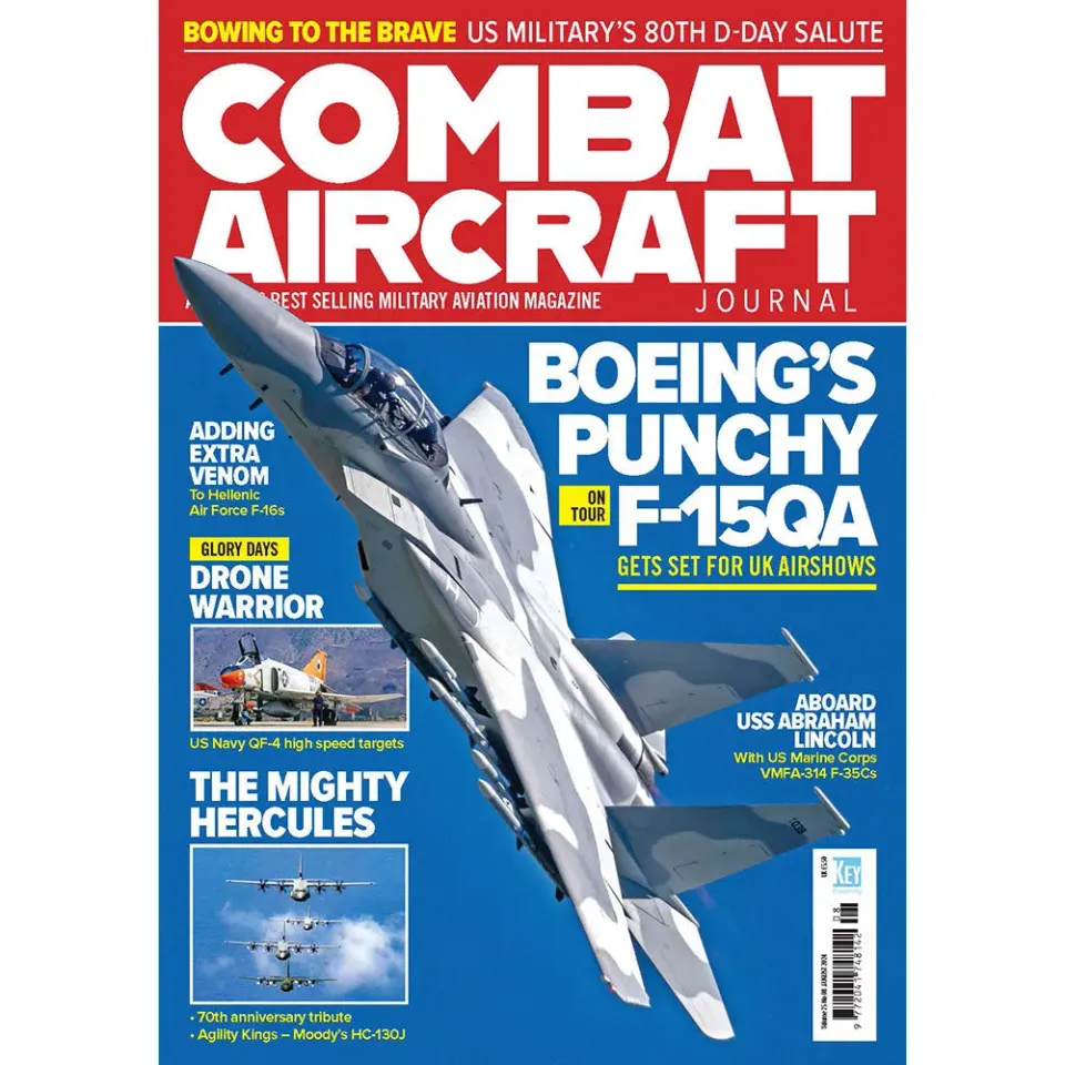 Combat Aircraft Journal tidning augusti 2024 stridsflyg