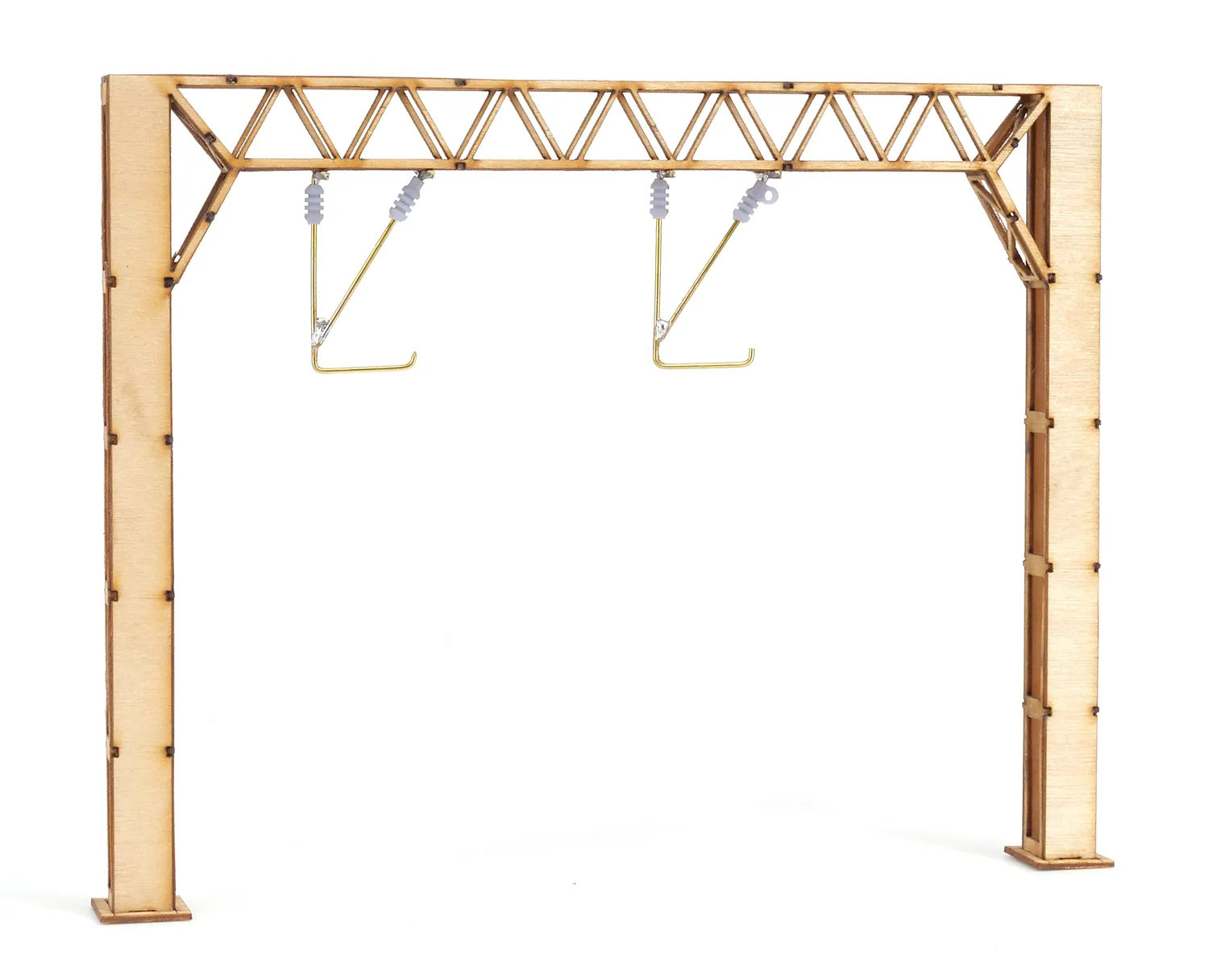PJM Models WCML Portal Gantry byggsats OO 3-pack