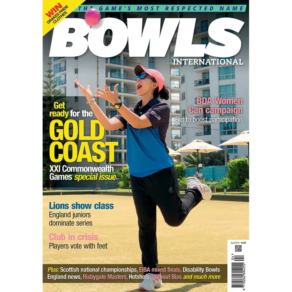 Bowls International april 2018 tidning bowls