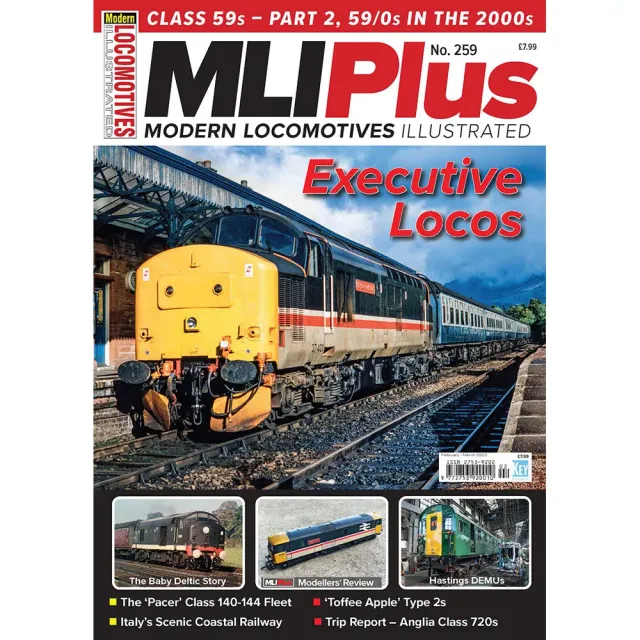 MLI Plus februarinummer 2023 tidning nr 259 tåg