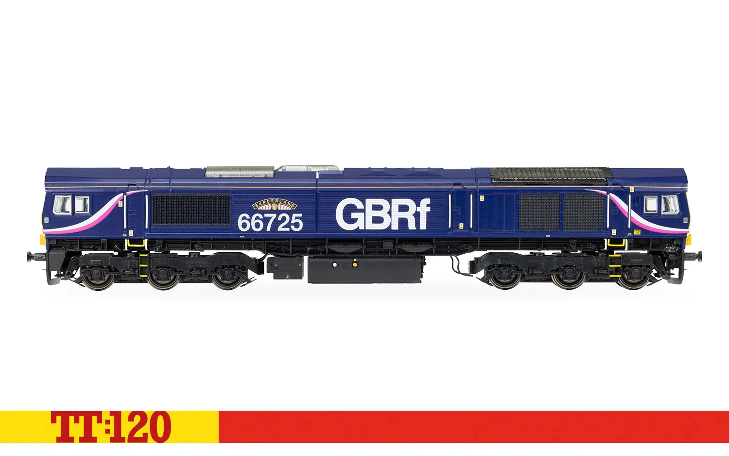 Hornby TT:120 Class 66 66725 Sunderland lok DCC