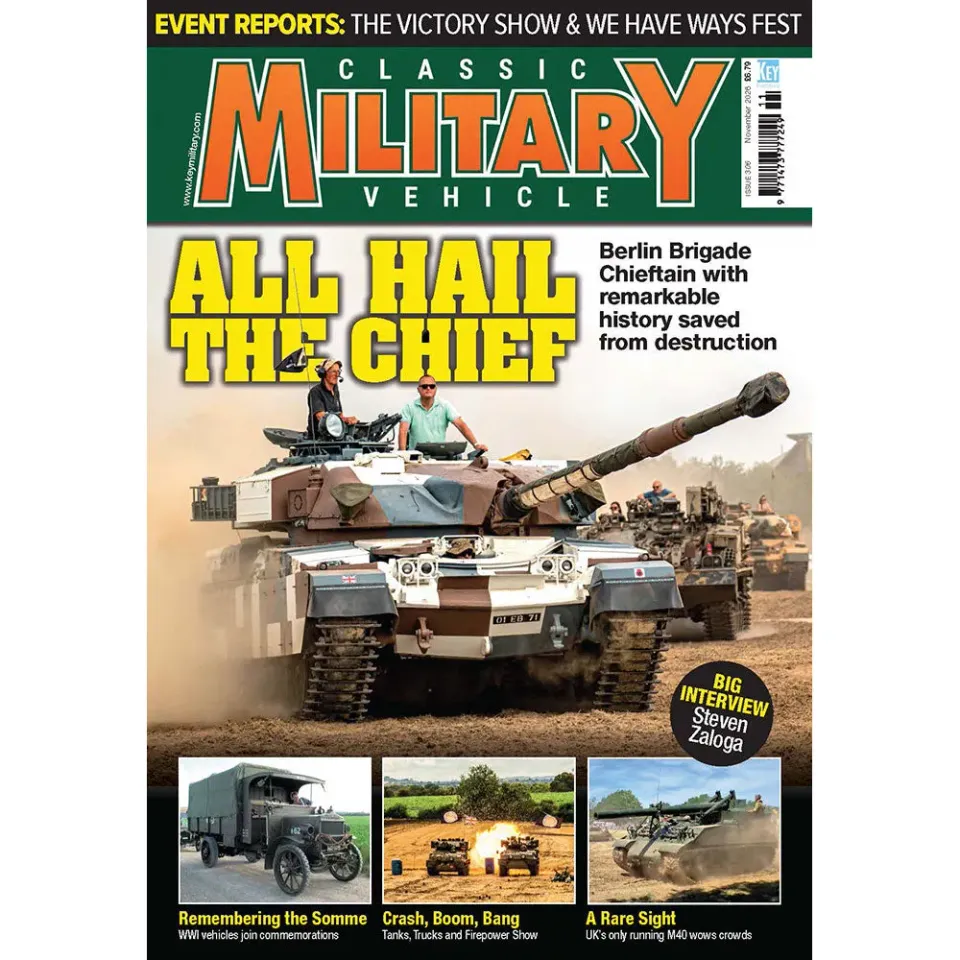 Classic Military Vehicle tidning november 2026 Chieftain