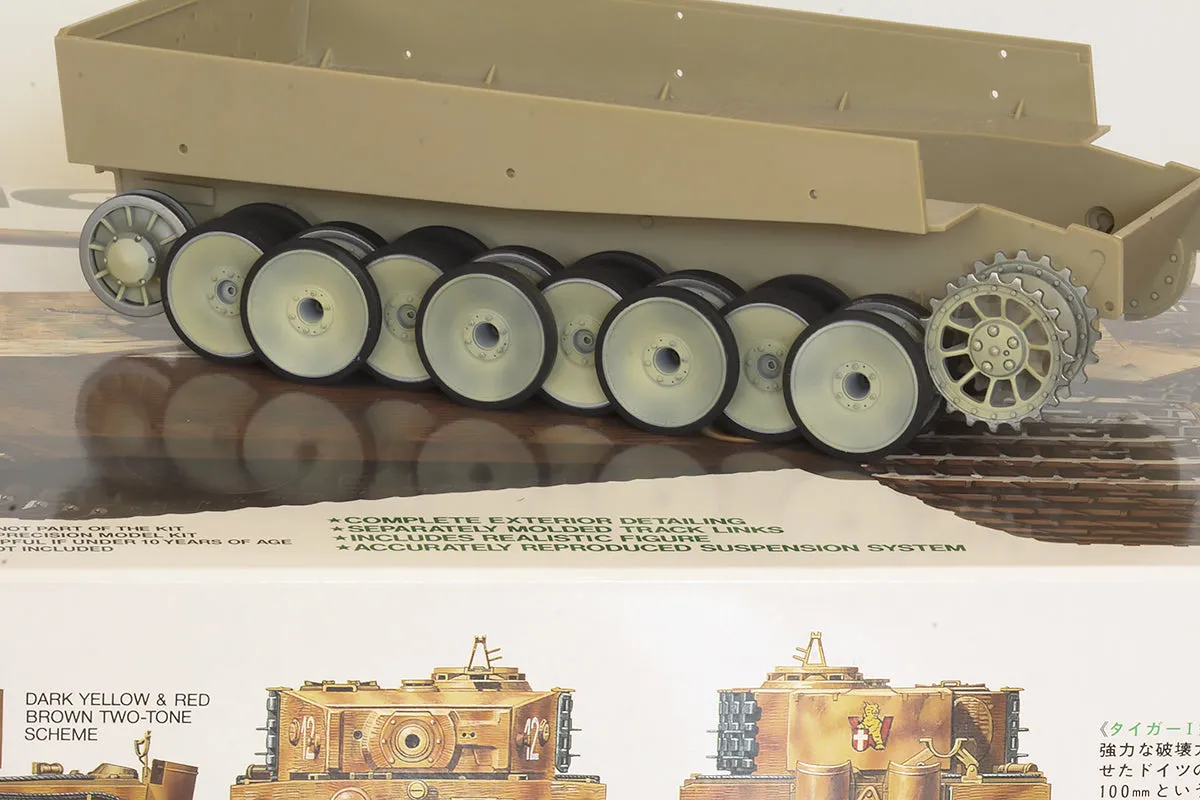 ROSSAGRAPH QuickWheel QW-025i Tiger I målmask 1:35 Tamiya