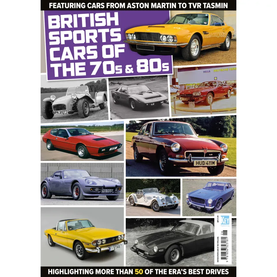 British Sports Cars vol 3 1970-80 tidning sportbilar