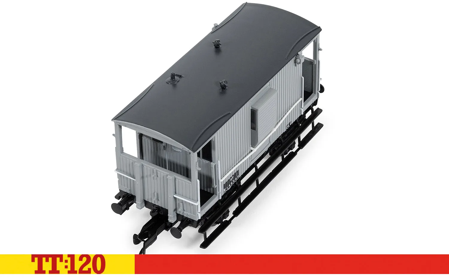 Hornby TT:120 BR ex-LNER brake van E140580 vagn