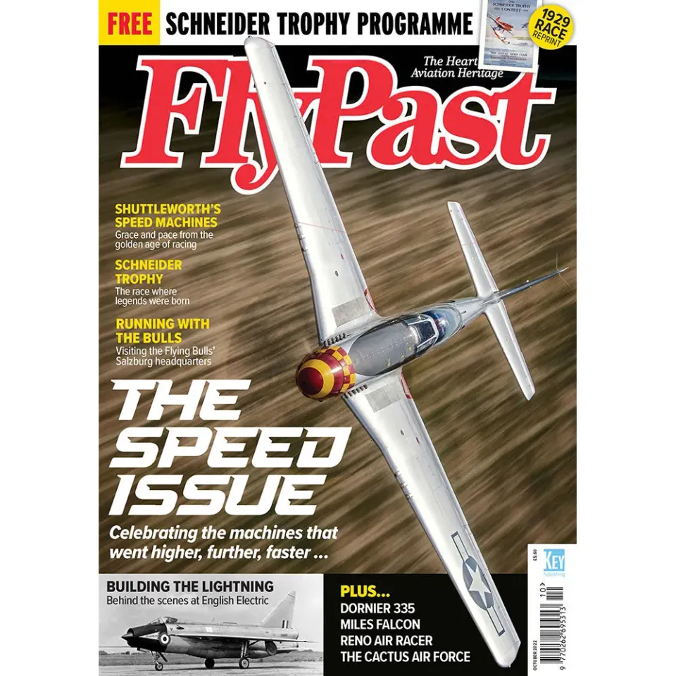 FlyPast October 2022 tidning lösnummer Mustang