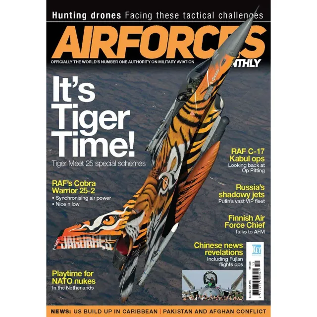 AirForces Monthly tidning december 2025 lösnummer
