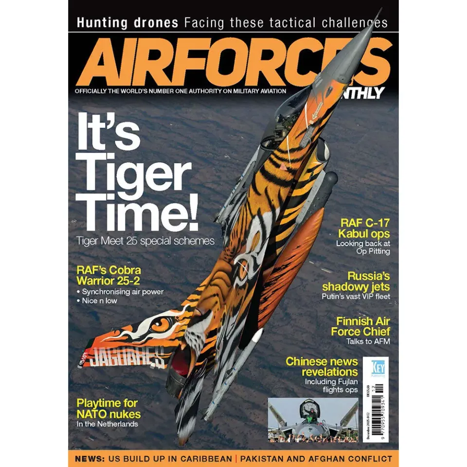 AirForces Monthly tidning december 2025 lösnummer