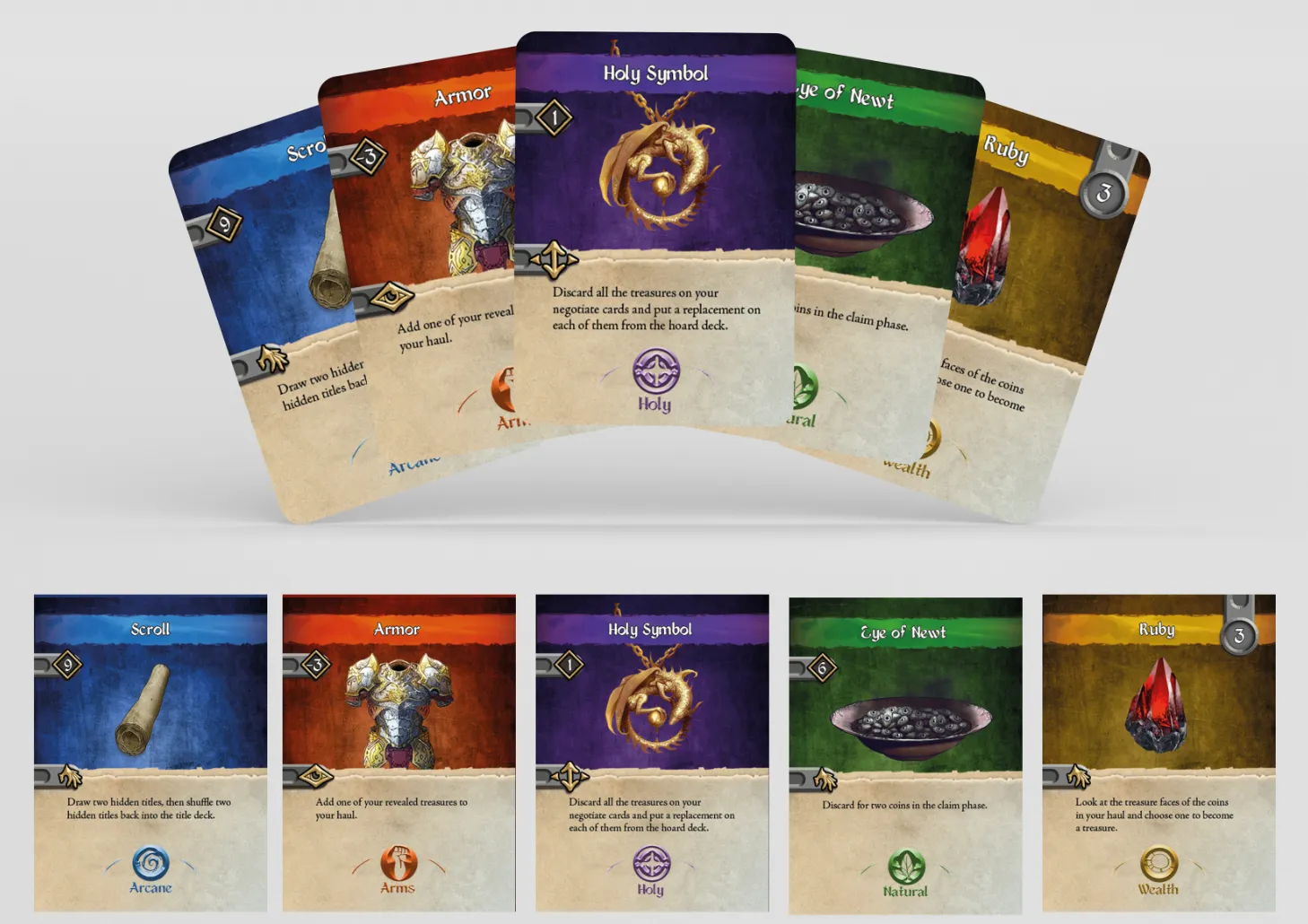 EN Publishing Split the Hoard kortspel 2-5 spelare skatt