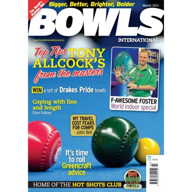 Bowls International mars 2011 tidning back issue