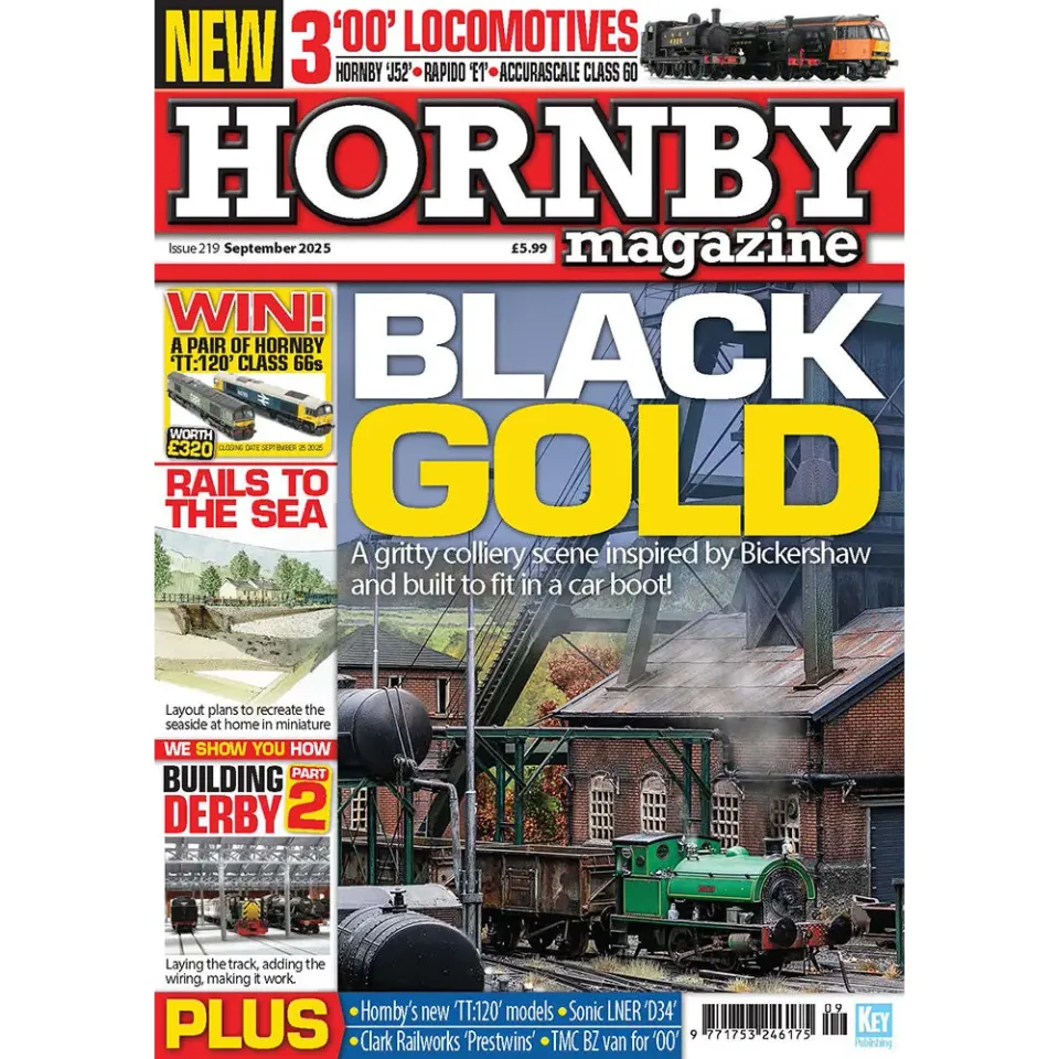 Hornby Magazine september 2025 tidning modelljärnväg
