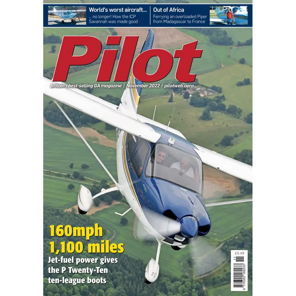 Pilot Magazine November 2022 tidning allmänflyg