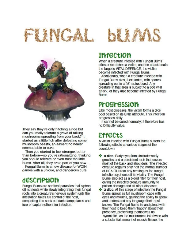 EN Publishing Fungal Bums PDF sjukdom WOIN
