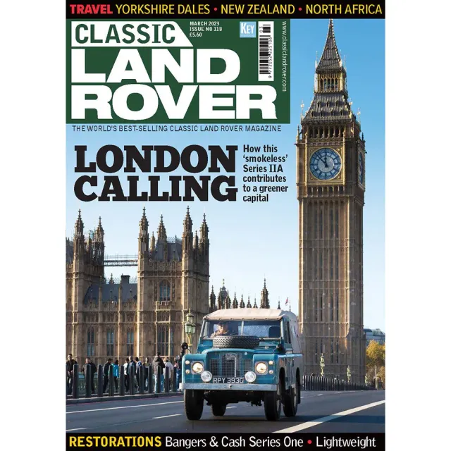 Classic Land Rover mars 2023 tidning