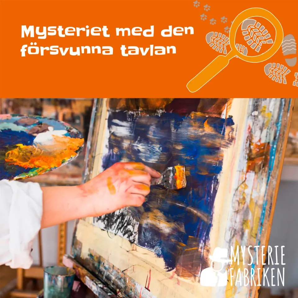 Mysteriefabriken Mysteriet med den försvunna tavlan deckargåta 6-12 år