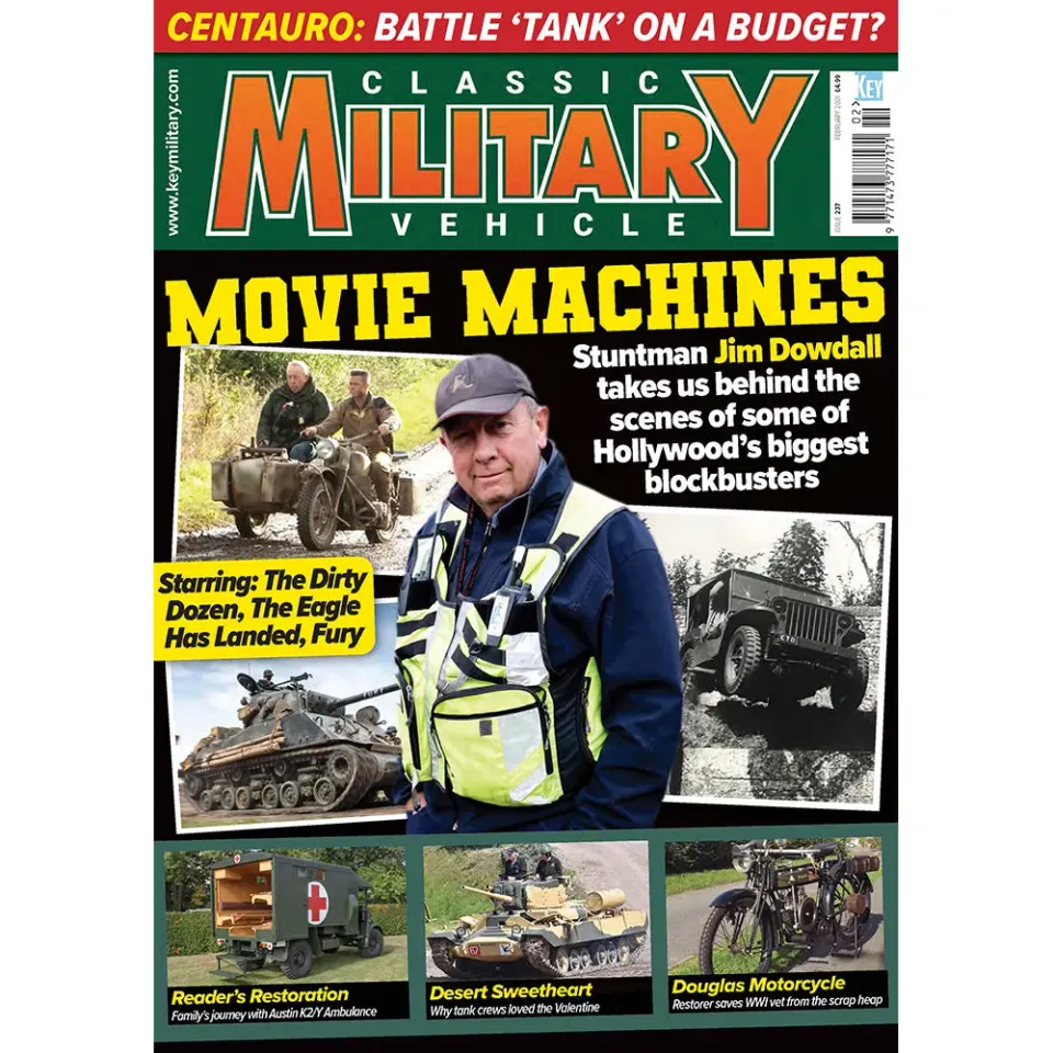 Classic Military Vehicle februari 2021 tidning militärfordon
