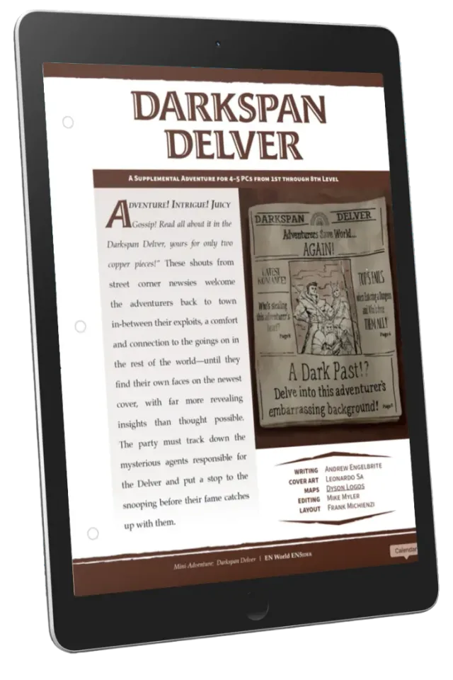EN Publishing Darkspan Delver PDF äventyr 1-8