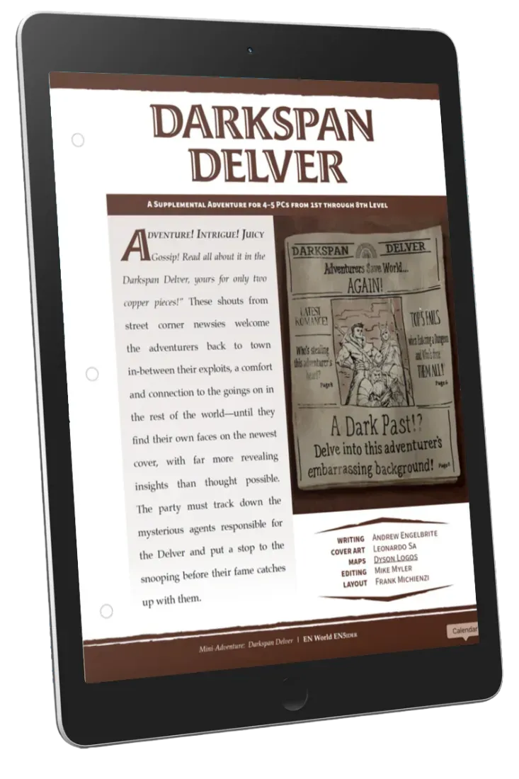 EN Publishing Darkspan Delver PDF äventyr 1-8