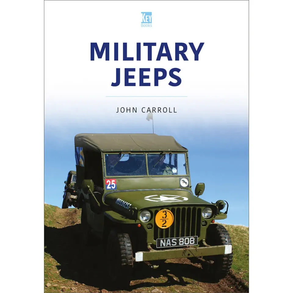 Key Books Military Jeeps bok pocket 96 sidor