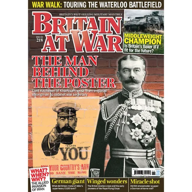 Britain at War juni 2025 tidning lösnummer militärhistoria