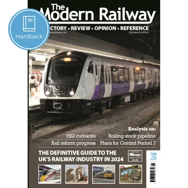 Modern Railway 2024 inbunden bok 208 sidor järnväg