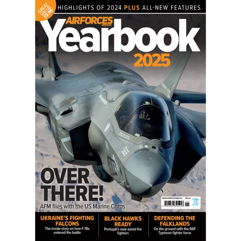AirForces Monthly Yearbook 2025 tidning 116 sidor