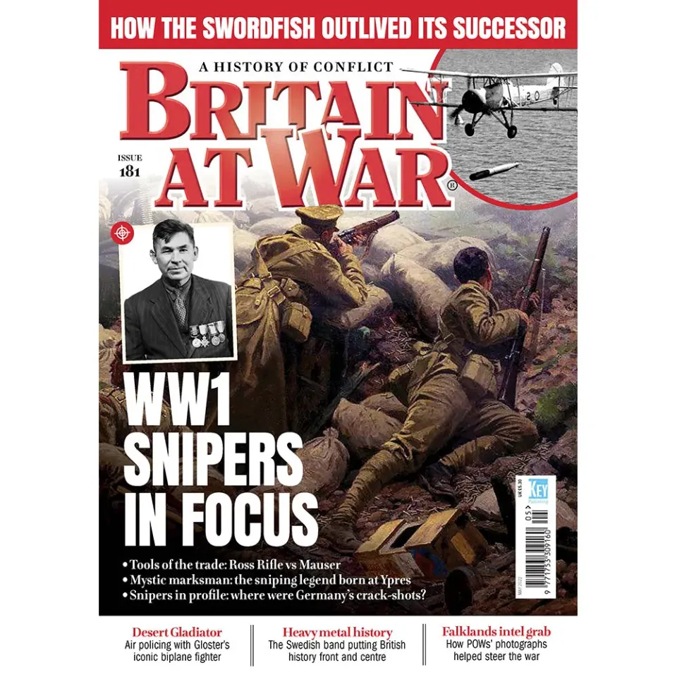 Britain at War maj 2022 tidning – krypskyttar