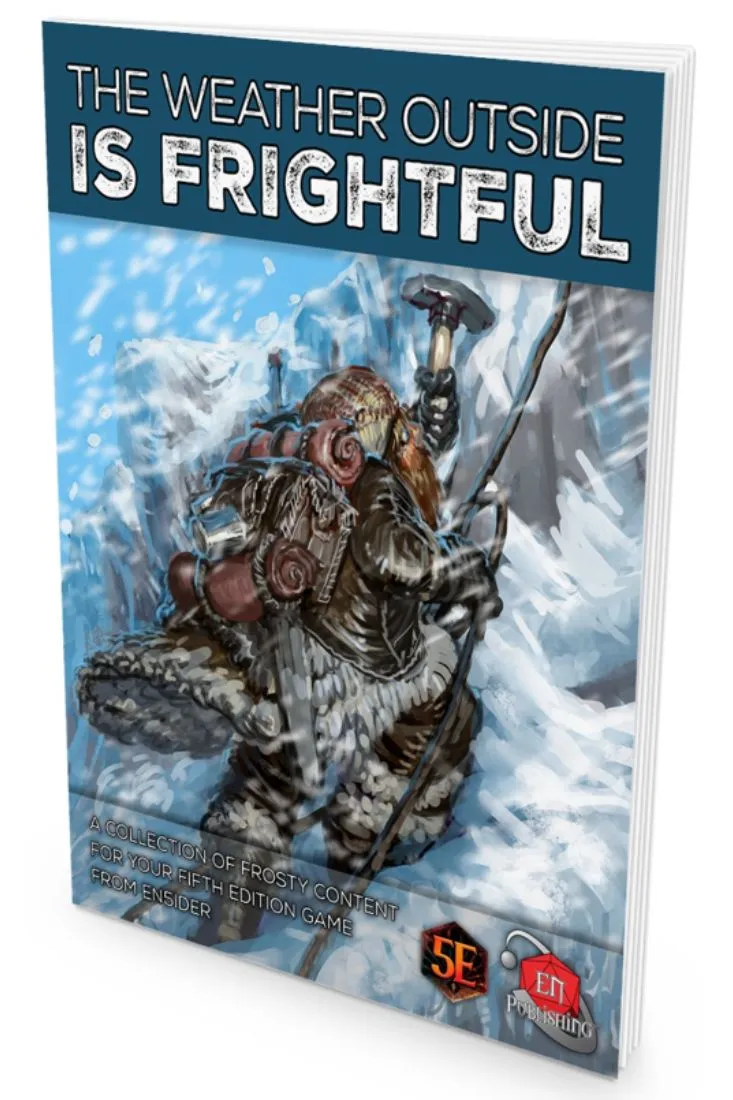 EN Publishing Weather Outside is Frightful vinterbok softcover PDF