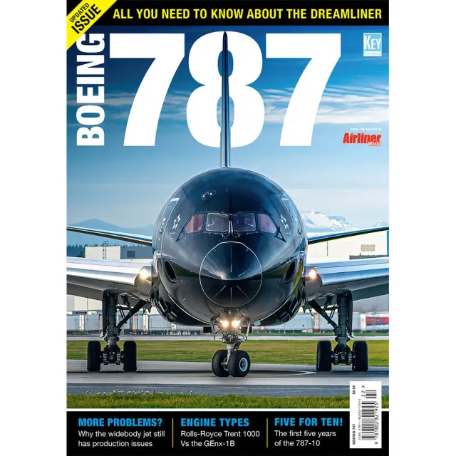 Airliner World Boeing 787 Dreamliner bok uppdaterad 100 sidor
