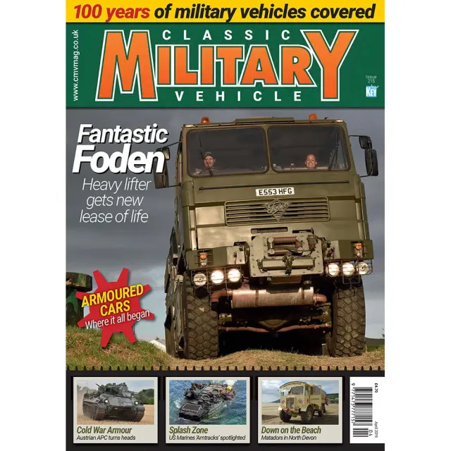 Classic Military Vehicle april 2019 tidning fordon