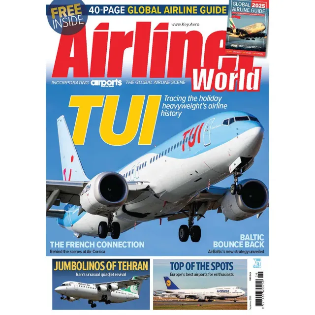 Airliner World September 2025 tidning trafikflyg guide