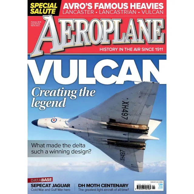 Aeroplane Monthly februari 2025 tidning flyghistoria
