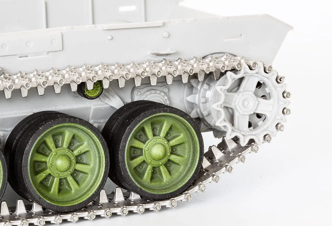 Rossagraph QuickWheel QW-162 målarmask 1:35 T-72B Trumpeter