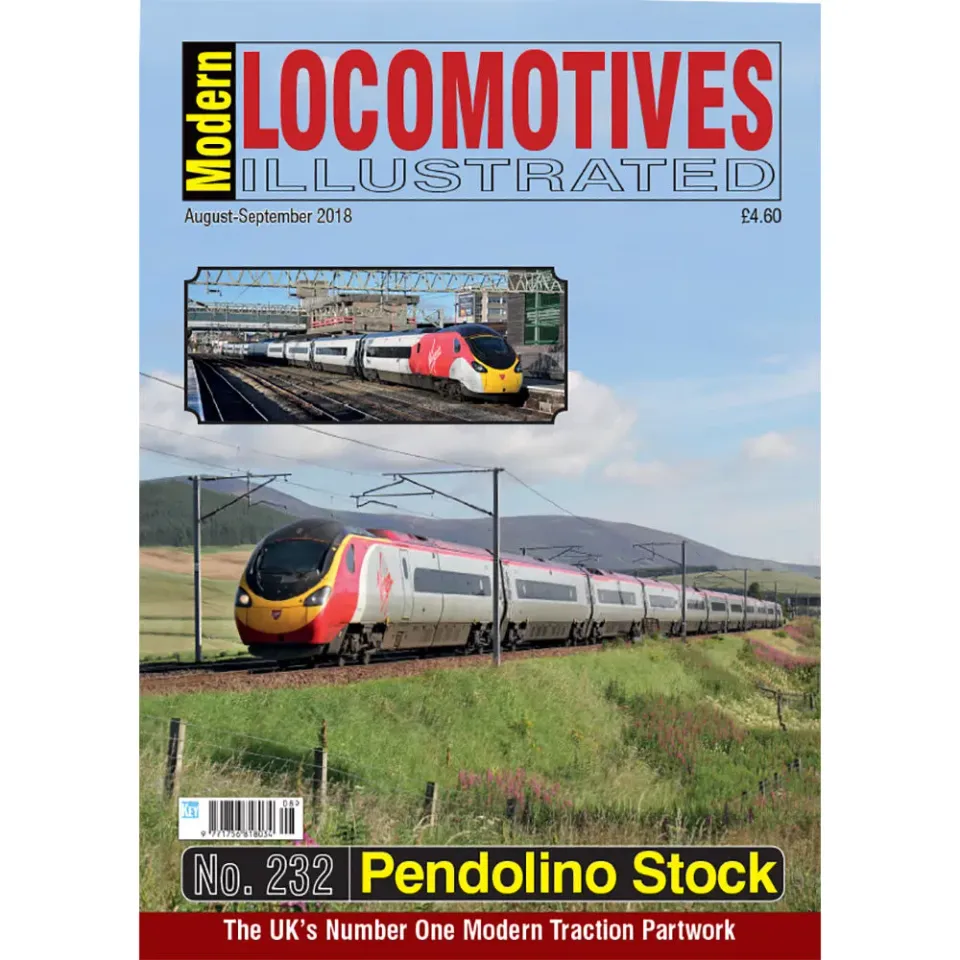 MLI Plus 232 tidning Pendolino tåg