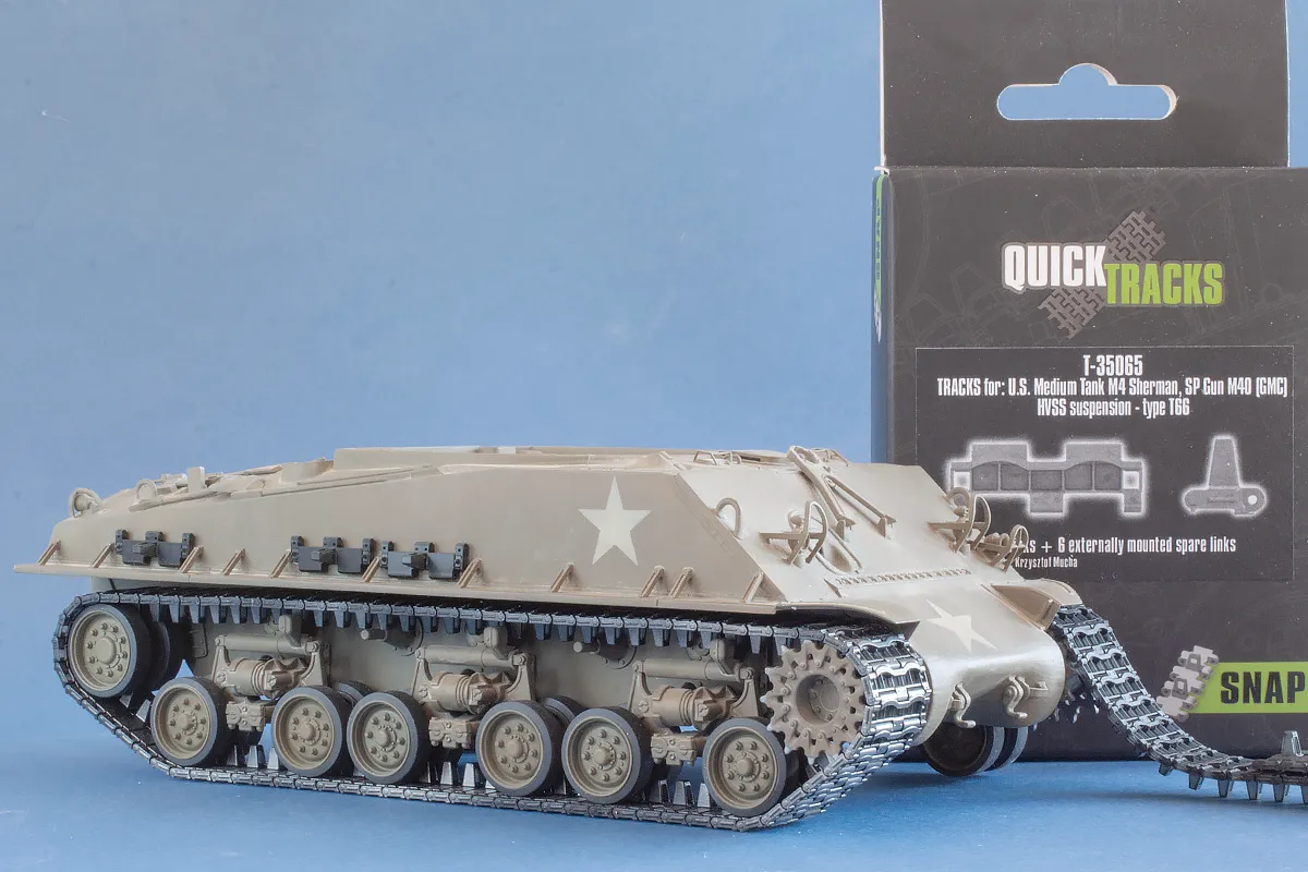 Rossagraph QuickTracks T-35065 bandset Sherman HVSS 1/35