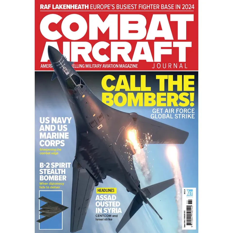Combat Aircraft Journal februari 2025 lösnummer stridsflyg